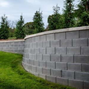 Diamond Pro Air block wall by Belgard.