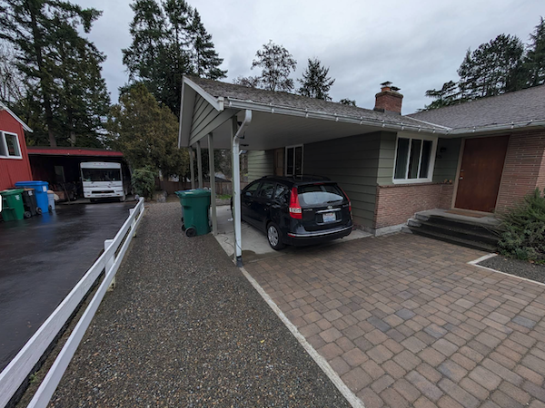 Seattle driveway after project completion image.