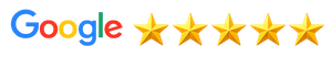 Google 5 star review icon