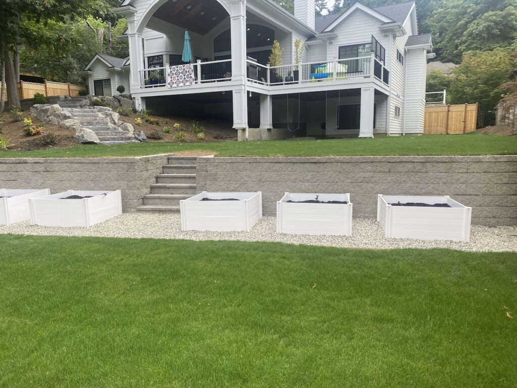 Artificial turf installation